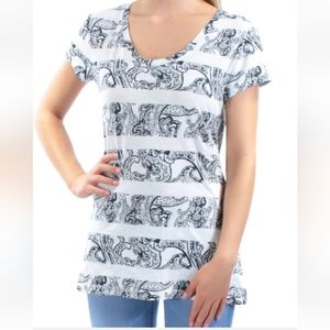 Style & Co Paisley Tshirt